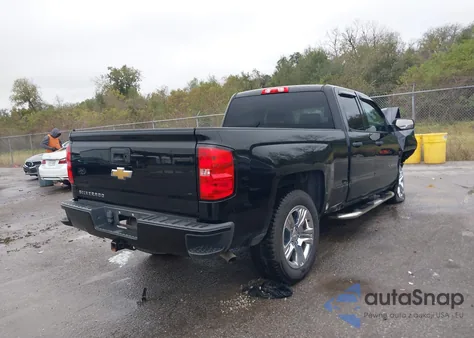 2017 Chevrolet Silverado 1500 Custom z USA, uszkodzony, nr VIN 1GCRCPEC0HZ330108